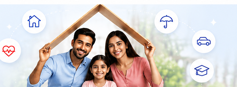 Family protected by GRV Micro Finance solutions